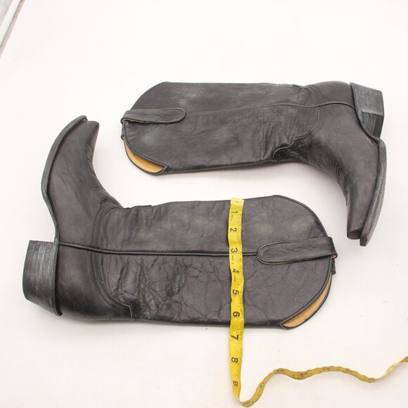 Idyllwind Western Cowgirl Boot Women's Size 7.5 B Black Distressed Leather - Picture 8 of 10